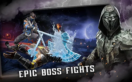 A selection of legendary Mortal Kombat Mobile fighters ready for battle.