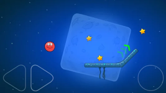 Red Ball hero navigating through a level with obstacles and enemies