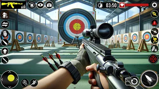 Target Shooting Games for Live Shooting Games